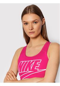 Nike Biustonosz sportowy Swoosh BV3643 Różowy. Kolor: różowy. Materiał: syntetyk #5