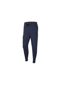 Spodnie sportowe damskie Nike Tech Fleece. Kolor: czarny, niebieski, wielokolorowy. Materiał: dresówka