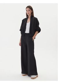 Adidas - adidas Spodnie dresowe adicolor Spacer 3-Stripes JV7500 Czarny Wide Leg. Kolor: czarny. Materiał: bawełna, syntetyk. Sport: turystyka piesza #3