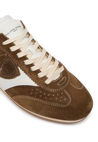 Philippe Model Sneakersy A013638 PNLU D005 Brązowy. Kolor: brązowy. Materiał: zamsz, skóra #3