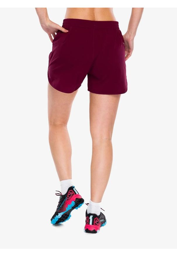 LA SPORTIVA - Spodenki do biegania damskie La Sportiva Sudden Short. Kolor: czerwony. Długość: krótkie