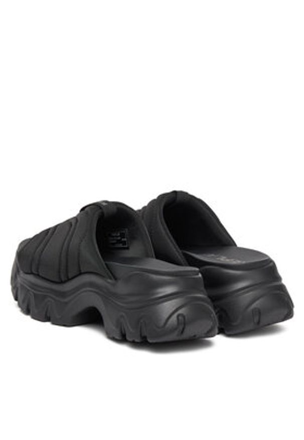 Replay - REPLAY Klapki GWSA6.000.C0005T Czarny. Kolor: czarny. Materiał: skóra