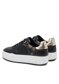 Guess Sneakersy FLPSWO FAL12 Czarny. Kolor: czarny. Materiał: skóra