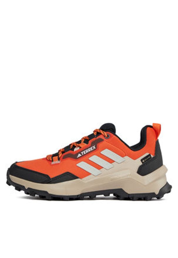 Adidas - adidas Trekkingi Terrex AX4 GORE-TEX Hiking Shoes IF4862 Pomarańczowy. Kolor: pomarańczowy. Materiał: materiał
