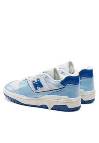 New Balance Sneakersy BB550YKE Niebieski. Kolor: niebieski. Materiał: skóra
