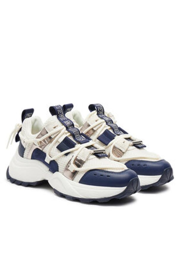 Steve Madden Sneakersy Tazmania SM11002419 Biały. Kolor: biały. Materiał: skóra