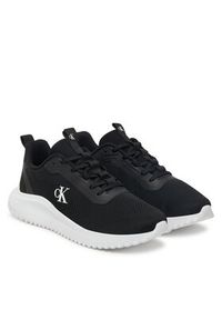 Calvin Klein Jeans Sneakersy Eva Runner Drawstring Mix Mg YW0YW01992 Czarny. Kolor: czarny. Materiał: materiał #3