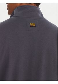 G-Star RAW - G-Star Raw Bluza Nifous Half Zip D26305-D566 Granatowy Regular Fit. Kolor: niebieski. Materiał: syntetyk #4