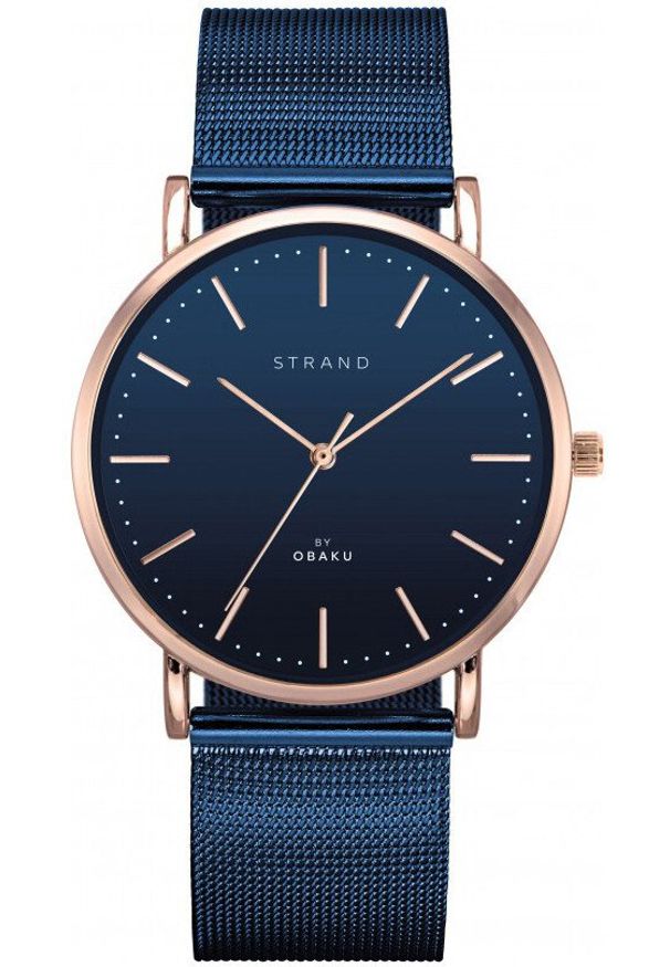 Zegarek męski Strand S702GXVLML niebieski. Kolor: niebieski