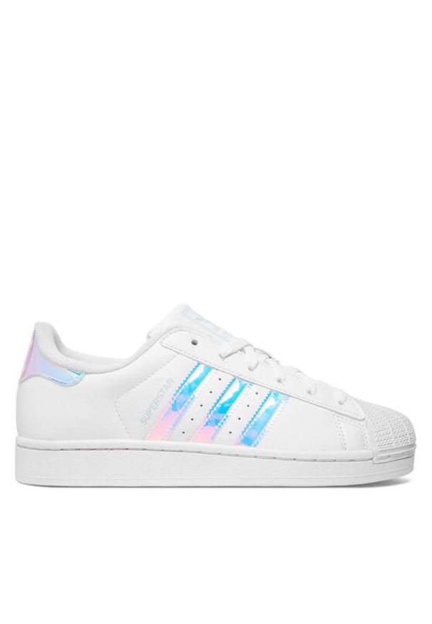 Adidas - adidas Sneakersy Superstar II J JQ2803 Biały. Kolor: biały. Materiał: skóra. Model: Adidas Superstar