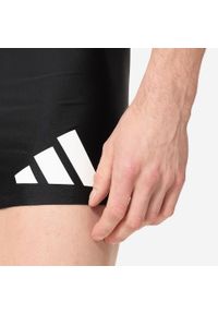 Adidas - Bokserki pływackie męskie ADIDAS. Kolor: czarny. Materiał: elastan, poliamid, materiał