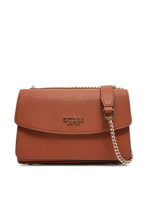 Guess Torebka HWBG73 34210 Brązowy. Kolor: brązowy. Materiał: skórzane