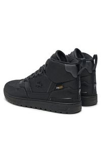 Lacoste Sneakersy T-Clip Mid Trainers 7-48SMA0040 Czarny. Kolor: czarny. Materiał: materiał #4