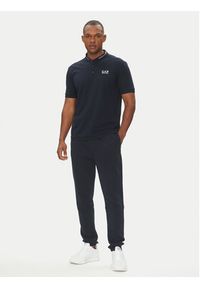 EA7 Emporio Armani Polo 7M000183 AF13511 UB102 Granatowy Regular Fit. Typ kołnierza: polo. Kolor: niebieski. Materiał: bawełna #5