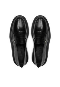 Max Mara Loafersy Crepeloafer 23452619336 Czarny. Kolor: czarny. Materiał: skóra #4