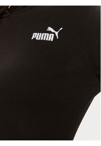 Puma Bluza Ess+ Embroidery 670004 Czarny Regular Fit. Kolor: czarny. Materiał: bawełna #4