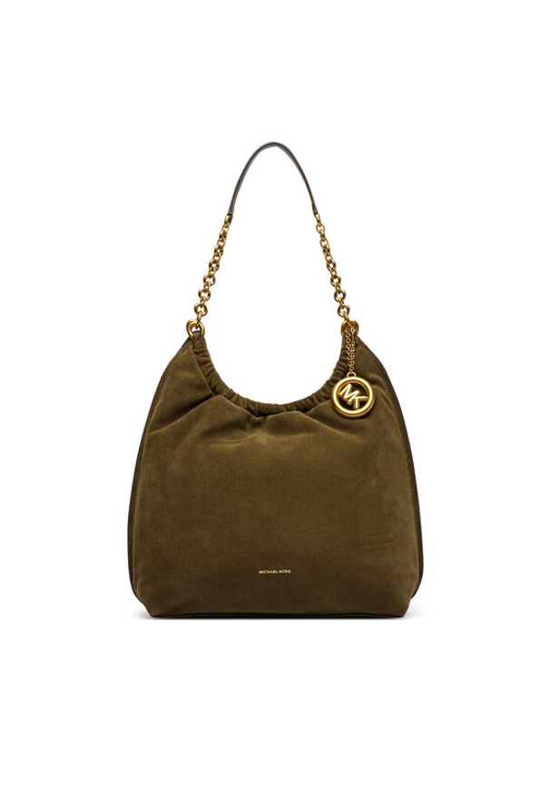 MICHAEL Michael Kors Torebka 30S6A15L7S Zielony. Kolor: zielony. Materiał: skórzane, zamszowe