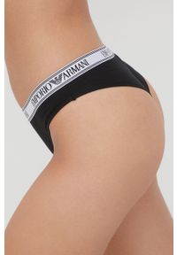Emporio Armani Underwear brazyliany (2-pack) 163337.2R227 kolor czarny. Kolor: czarny. Materiał: materiał #2