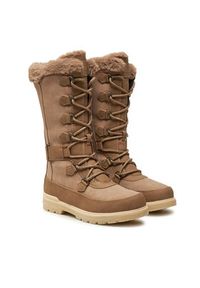 Kimberfeel Śniegowce Adara Brązowy. Kolor: brązowy. Materiał: skóra #4