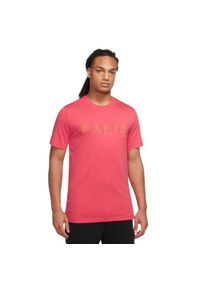 Nike - Męska Koszulka Paris Saint Germain FC. Kolor: czerwony. Sport: turystyka piesza #1