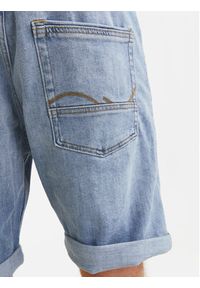 Jack & Jones - Jack&Jones Szorty jeansowe Chris 12249095 Niebieski Relaxed Fit. Kolor: niebieski. Materiał: bawełna #7