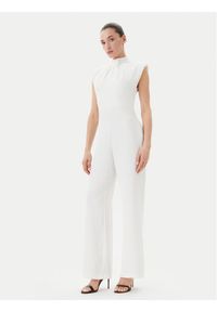 Rinascimento Kombinezon CFC0123795003 Biały Regular Fit. Kolor: biały. Materiał: syntetyk