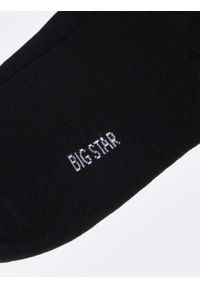 Big-Star - Stopki damskie bawełniane Lowena 906. Kolor: czarny. Materiał: bawełna