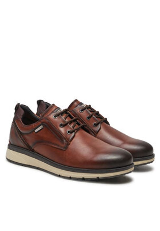 Pikolinos Półbuty M1W-4153C3 Brązowy. Kolor: brązowy. Materiał: skóra