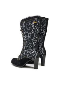 Laura Vita Kozaki Alcbaneo 351 Czarny. Kolor: czarny. Materiał: skóra #2