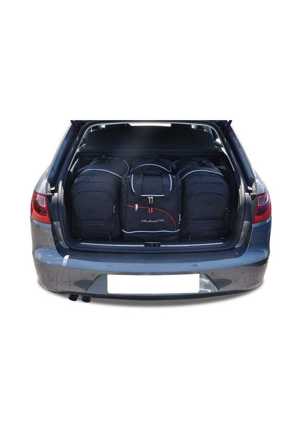 KJUST - Torby Do Bagażnika Seat Exeo St 2009-2013 4Szt Kjust. Kolor: czarny. Styl: sportowy