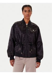 Guess Kurtka przejściowa V5YL11 WHFU0 Czarny Regular Fit. Kolor: czarny. Materiał: syntetyk #1