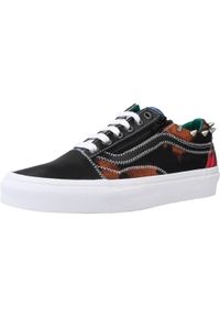 Vans - Buty VANS UA OLD SKOOL ZIP Nadruk zwierzęcy. Kolor: wielokolorowy. Materiał: tkanina, skóra. Wzór: nadruk, motyw zwierzęcy