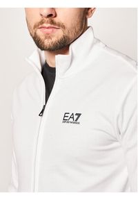 EA7 Emporio Armani Bluza 8NPM01 PJ05Z 1100 Biały Regular Fit. Kolor: biały. Materiał: bawełna