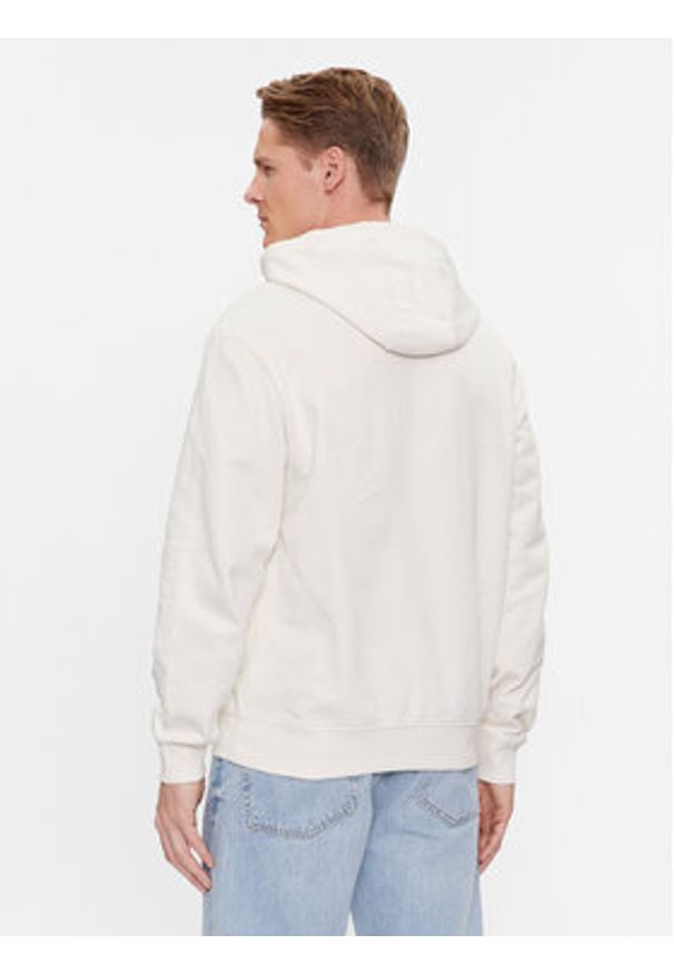 Hugo Bluza Dapo 50486478 Biały Relaxed Fit. Kolor: biały. Materiał: bawełna