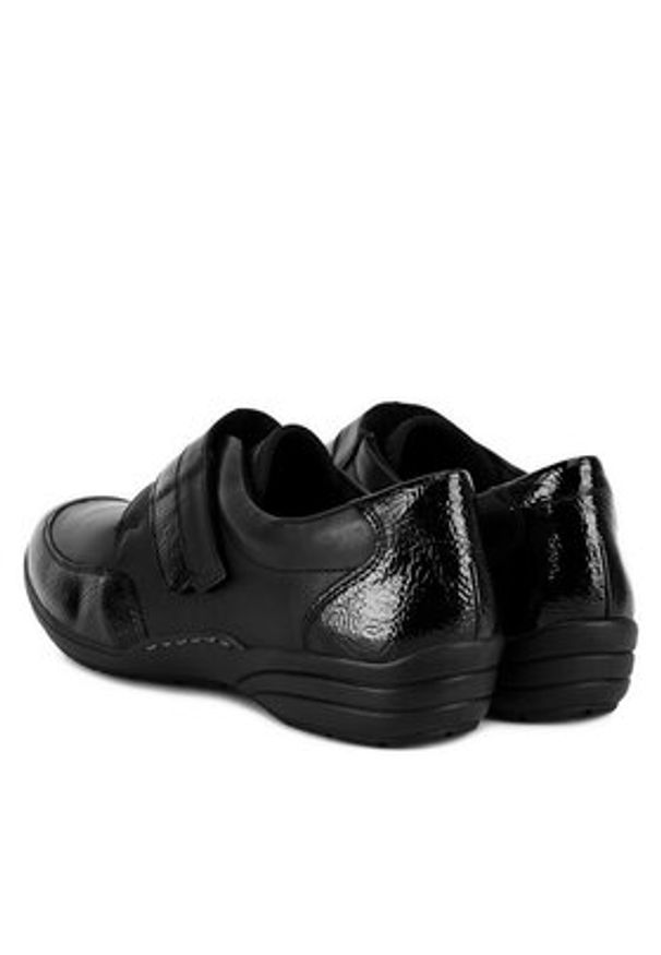 Remonte Półbuty R7600-04 Czarny. Kolor: czarny. Materiał: skóra