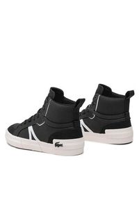 Lacoste Sneakersy L004 Mid 0722 2 Cma 743CMA0056312 Czarny. Kolor: czarny. Materiał: materiał #3