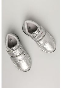 TOMMY HILFIGER - Tommy Hilfiger - Buty dziecięce. Nosek buta: okrągły. Zapięcie: rzepy. Kolor: srebrny. Materiał: syntetyk, materiał, skóra ekologiczna, guma. Szerokość cholewki: normalna #5