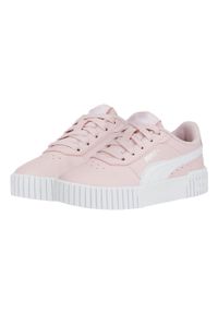 Trenerzy dziewczęcy Puma Carina 2.0 Ps. Kolor: biały, różowy, wielokolorowy. Sport: turystyka piesza