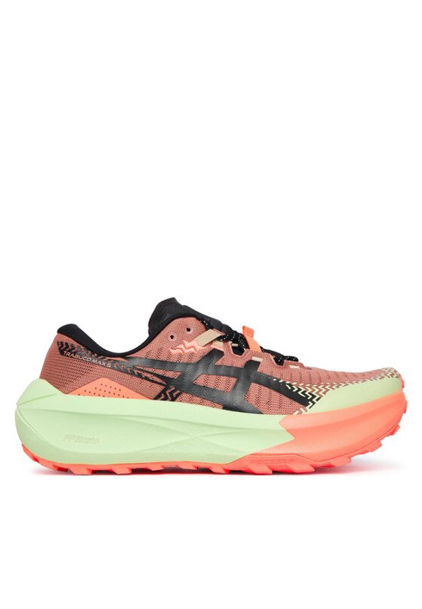 Asics Buty do biegania Trabuco Max 5 1011C164 Bordowy. Kolor: czerwony. Materiał: mesh