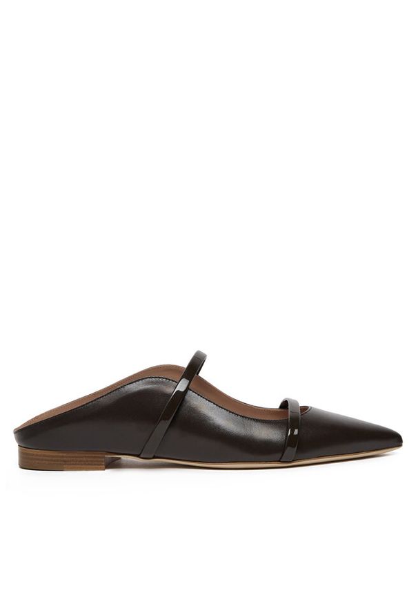 Klapki MALONE SOULIERS. Kolor: brązowy