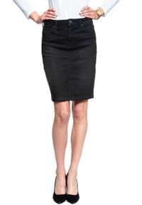 Lee - SPÓDNICA JEANSOWA LEE PENCIL SKIRT BLACK ORRICK L38GDWJN. Materiał: jeans #8