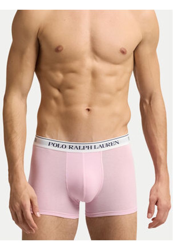 Polo Ralph Lauren Komplet 3 par bokserek 714830299150 Kolorowy. Materiał: bawełna. Wzór: kolorowy