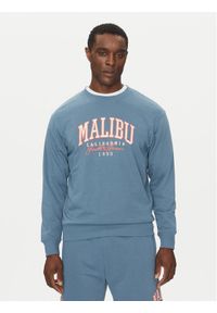 Jack & Jones Bluza Detroit 12268470 Niebieski Relaxed Fit. Kolor: niebieski. Materiał: syntetyk, bawełna