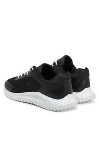 Calvin Klein Jeans Sneakersy Eva Runner Low Mesh Mix YM0YM01185 Czarny. Kolor: czarny. Materiał: materiał #4