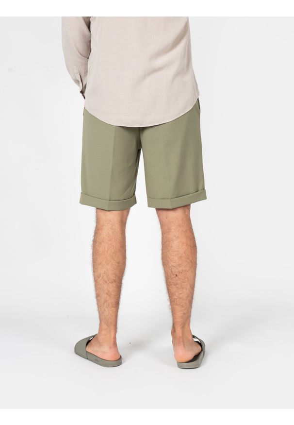 Xagon Szorty | P24032ZUK308 | Mężczyzna | Khaki. Okazja: na co dzień. Kolor: brązowy. Materiał: wiskoza, elastan, poliester. Styl: casual, klasyczny