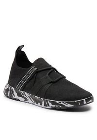 EMU Australia Sneakersy Leura Swirl W13030 Czarny. Kolor: czarny. Materiał: materiał, bawełna #6