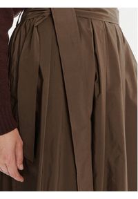 Weekend Max Mara Spódnica trapezowa Zarda 2525106031 Brązowy Regular Fit. Kolor: brązowy. Materiał: bawełna, syntetyk #4