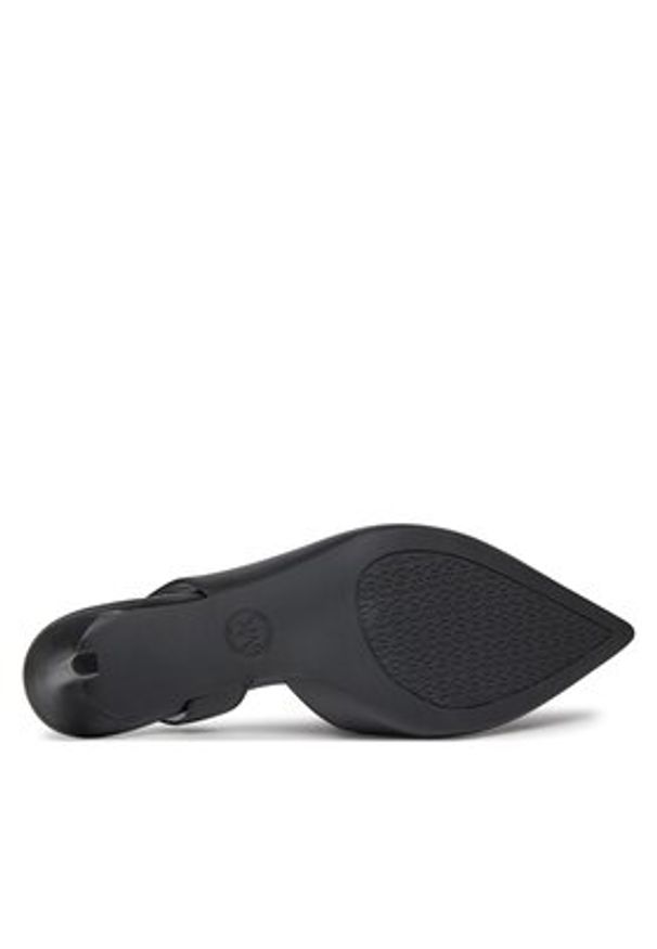 MICHAEL Michael Kors Szpilki Alina Flex Sling Pump 40R4HNMP1L Czarny. Kolor: czarny. Materiał: skóra. Obcas: na szpilce