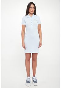 Aeronautica Militare - Sukienka z kołnierzem polo AERONAUTICA MILITARE. Typ kołnierza: polo #3