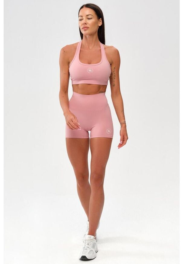 ROUGH RADICAL - Damskie spodenki szorty treningowe fitness Rough Radical Zoya Push-up Shorts. Kolor: różowy. Sport: fitness